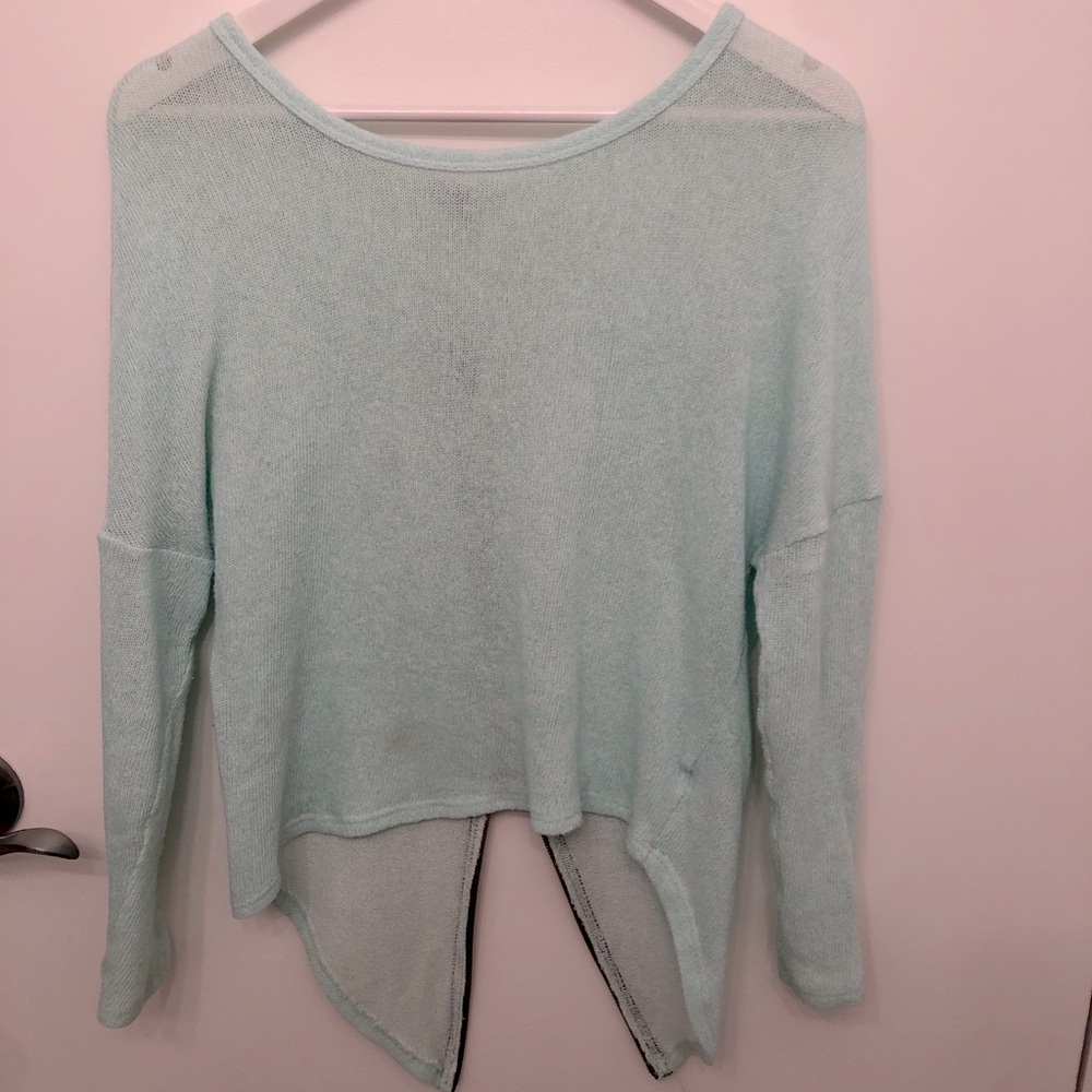 Charlotte Russe turquoise sweater